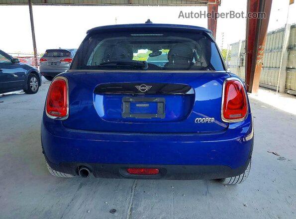 WMWXP5C52K2H29896 2019 MINI COOPER Синий Вид салона спереди