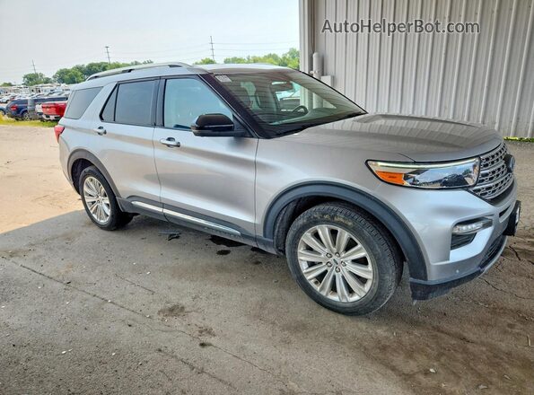 1FMSK8FH2LGC87394 2020 FORD EXPLORER Silver Vista frontal