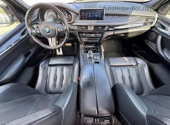 5YMKT6C38H0U39118 2017 BMW X5 Black Instrument cluster view