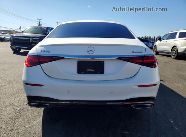 W1K6G7GB3PA203674 2023 MERCEDES-BENZ S White Widok wnętrza z przodu