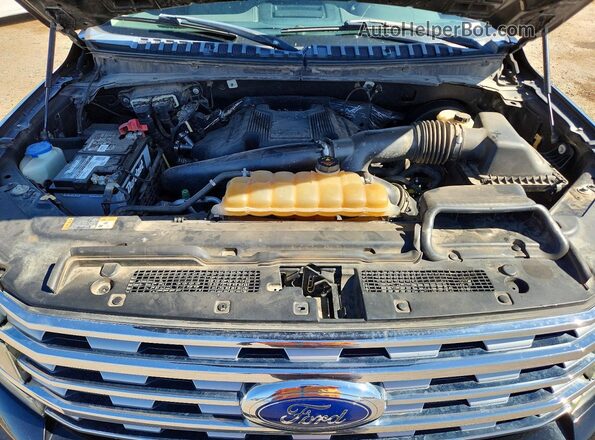 1FMJK1KT0JEA24357 2018 FORD EXPEDITION Black ძრავის განყოფილების ხედი