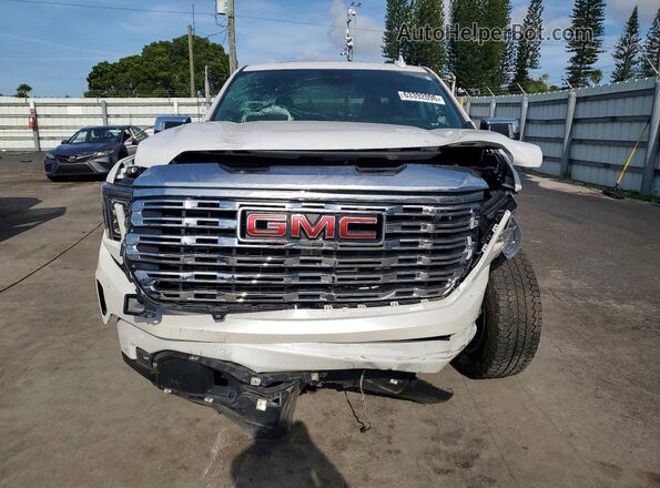 3GTUUGEL0RG219213 2024 GMC SIERRA White Widok z tyłu