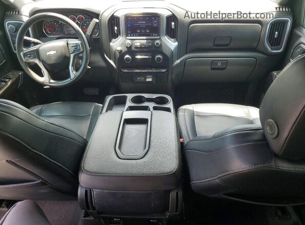 1GCRWCED7LZ165014 2020 CHEVROLET SILVERADO Silver Widok zestawu wskaźników