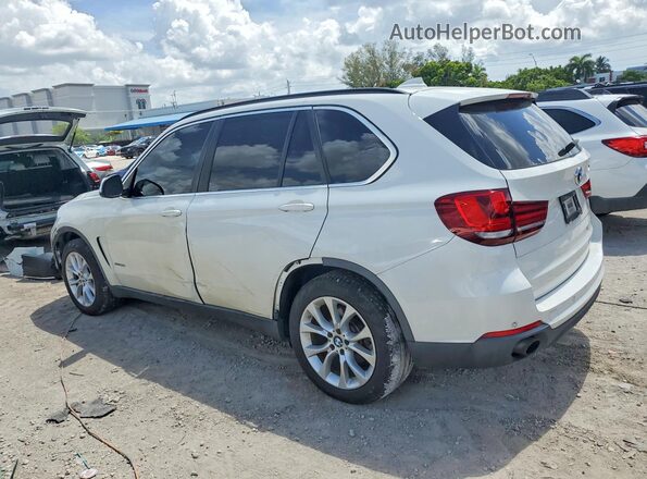 5UXKR0C52G0P25291 2016 BMW X5 Белый Задняя правая четверть