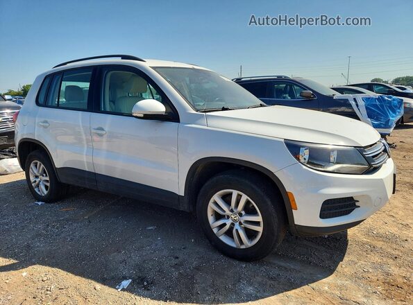 WVGBV7AXXHW510908 2017 VOLKSWAGEN TIGUAN Белый Вид спереди