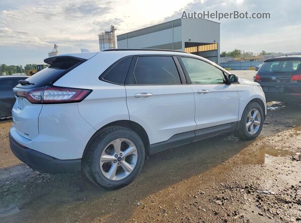 2FMPK4G96HBB20945 2017 FORD EDGE Белый Передняя правая четверть