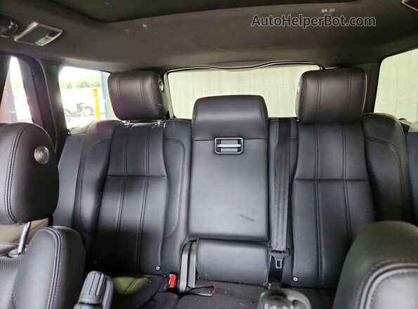 SALGS2EF6GA290274 2016 LAND ROVER RANGE White Вид задньої частини салону