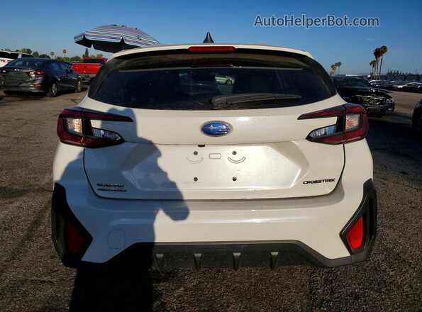 JF2GUABC0RH346212 2024 SUBARU CROSSTREK Белый Вид салона спереди