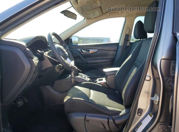 KNMAT2MT3JP549034 2018 NISSAN ROGUE Gray Widok deski rozdzielczej