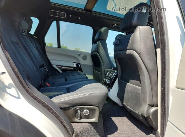SALGS2EF4GA294467 2016 LAND ROVER RANGE White Widok komory silnika