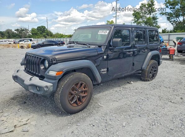 1C4HJXDG4LW325302 2020 JEEP WRANGLER Black Rear left