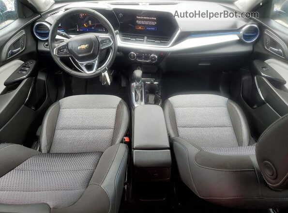 KL77LHEP8SC238171 2025 CHEVROLET TRAX Black ხელსაწყოთა პანელის ხედი