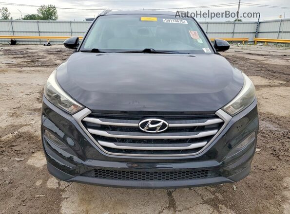 KM8J33A41HU596721 2017 HYUNDAI TUCSON Черный Вид сзади
