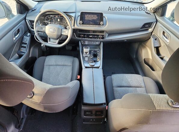 5N1BT3BB5TC748614 2026 NISSAN ROGUE Blue ხელსაწყოთა პანელის ხედი