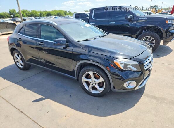 WDCTG4EB7KU005664 2019 MERCEDES-BENZ GLA Black წინა ხედი