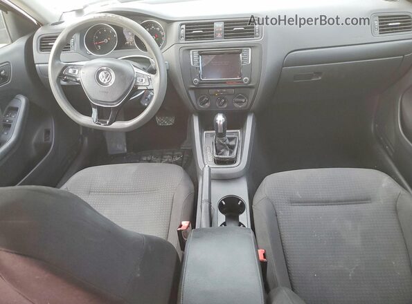 3VW267AJXGM281798 2016 VOLKSWAGEN JETTA Черный Вид щитка приборов