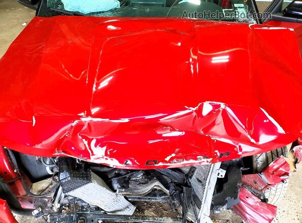 1FMUK8KHXSGC42491 2025 FORD EXPLORER Red ძრავის განყოფილების ხედი