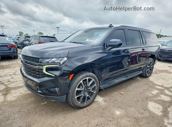 1GNSCEKD4MR458971 2021 CHEVROLET SUBURBAN Black Tył lewy