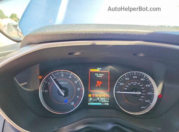 JF2GTHMC5PH282139 2023 SUBARU CROSSTREK Blue Вид задніх сидінь
