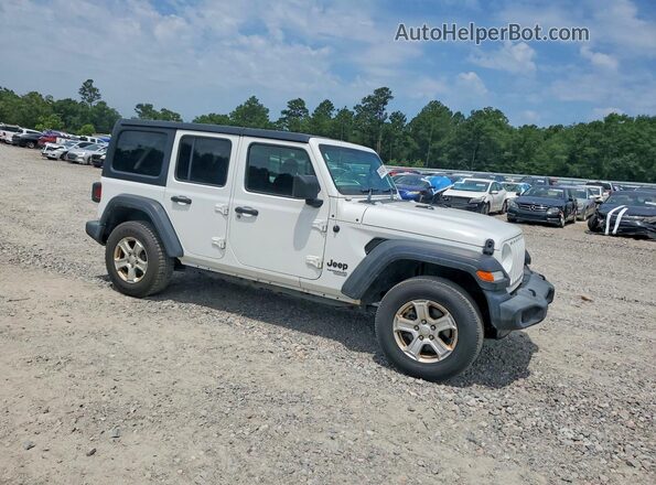 1C4HJXKN8MW672697 2021 JEEP WRANGLER White წინა ხედი