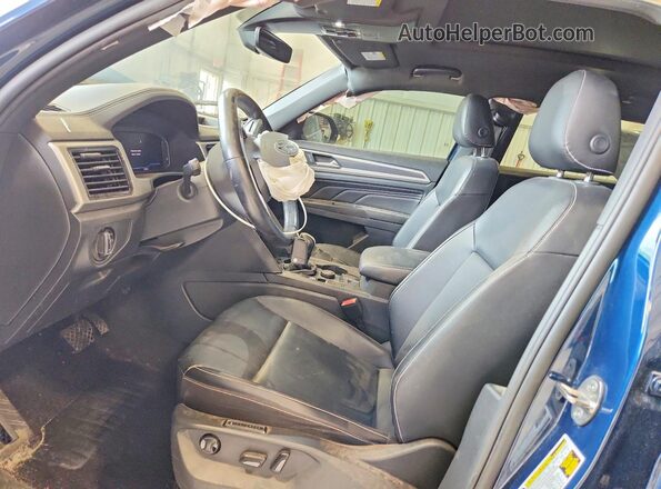 1V2ME2CAXLC212375 2020 VOLKSWAGEN ATLAS Синий Вид панели приборов