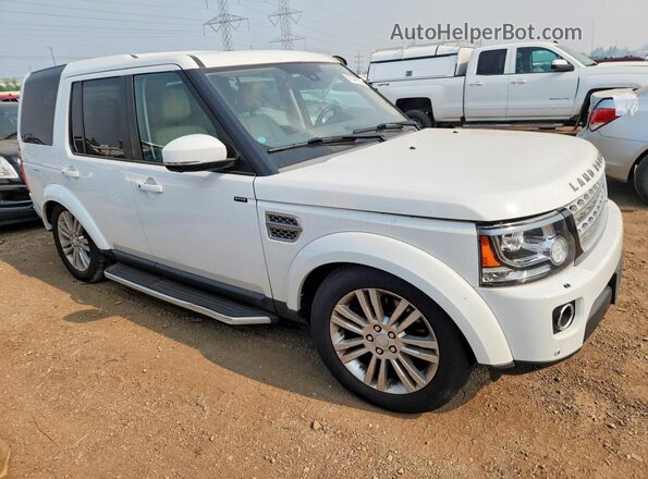 SALAK2V64GA790455 2016 LAND ROVER LR4 White Front view
