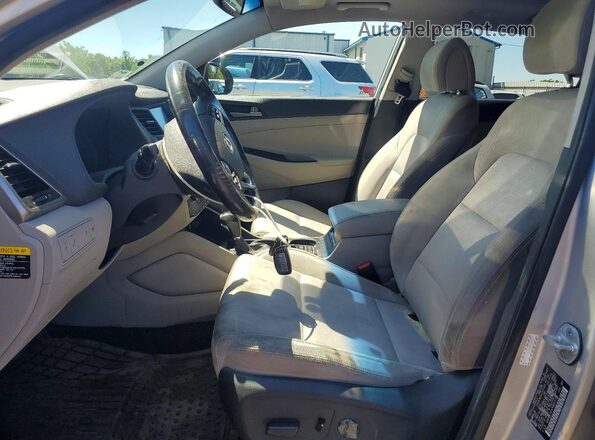 KM8J3CA24JU687311 2018 HYUNDAI TUCSON Silver Widok deski rozdzielczej