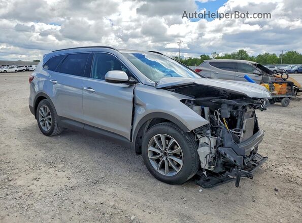 KM8SMDHF4KU302413 2019 HYUNDAI SANTA Silver Դիմացի տեսք