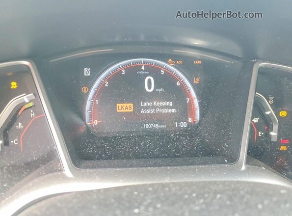 2HGFC2F80MH533771 2021 HONDA CIVIC Blue Հետևի նստատեղերի տեսք