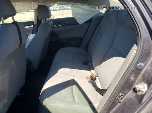 2HGFC2F56JH513008 2018 HONDA CIVIC Gray Vista interior trasera