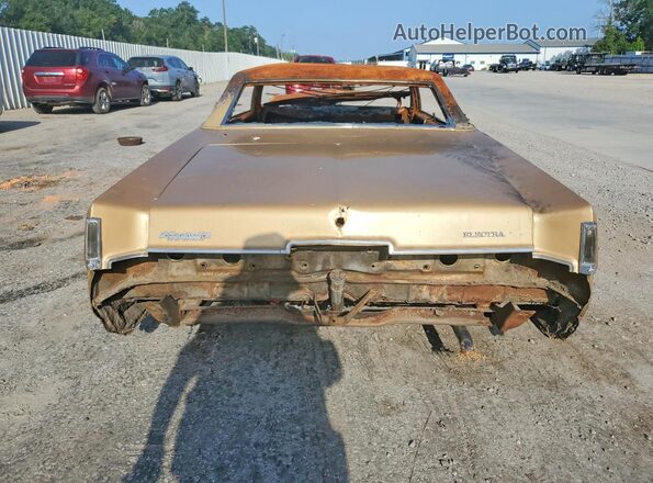 482390H267135 1970 BUICK ELECTRA Burn Vista trasera
