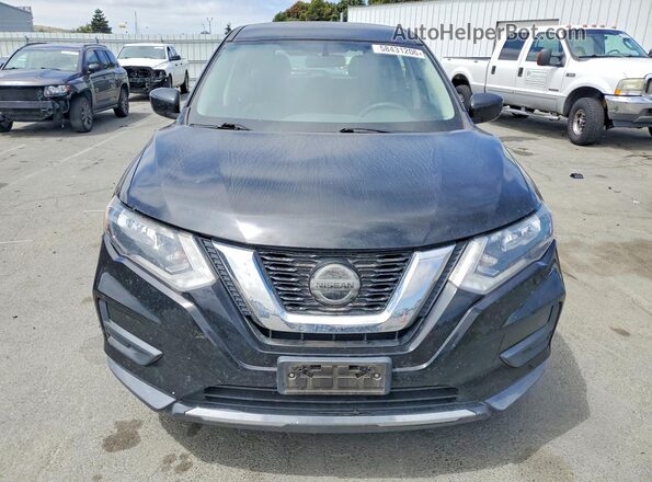 KNMAT2MV4JP552249 2018 NISSAN ROGUE Black Вид ззаду