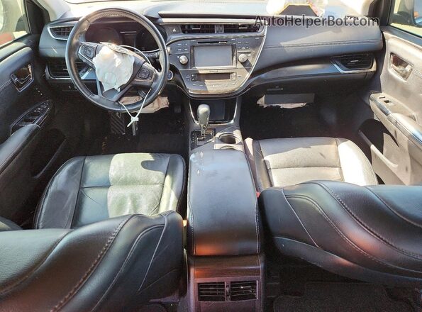4T1BD1EB3GU050158 2016 TOYOTA AVALON Charcoal Widok zestawu wskaźników