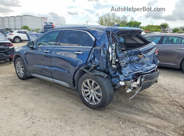 1GYFZCR43MF028086 2021 CADILLAC XT4 Blue Trasero derecho