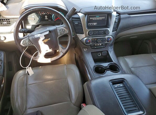 1GNSCHKC3HR374607 2017 CHEVROLET SUBURBAN Tan Widok zestawu wskaźników