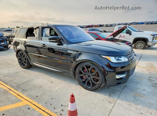 SALWR2EF3GA584836 2016 LAND ROVER RANGE Черный Вид спереди