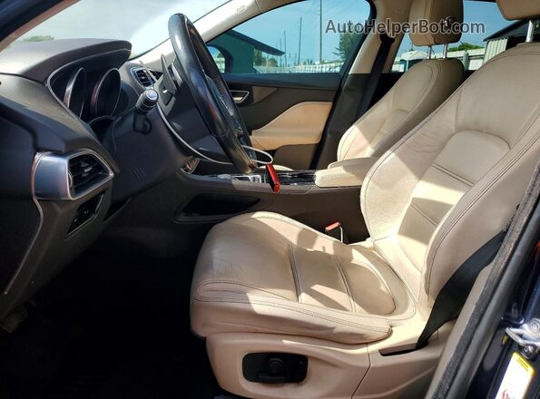 SADCK2BV7HA895072 2017 JAGUAR F-PACE Blue Widok deski rozdzielczej
