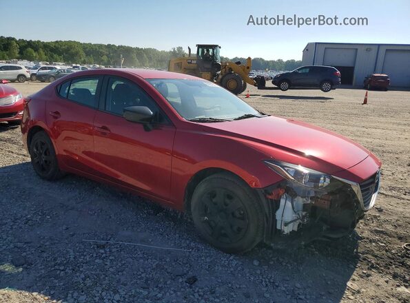 3MZBM1T70GM240133 2016 MAZDA 3 Red Vista frontal