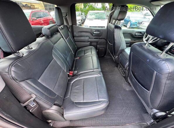 3GCUYDET9LG186867 2020 CHEVROLET SILVERADO Черный Вид сзади