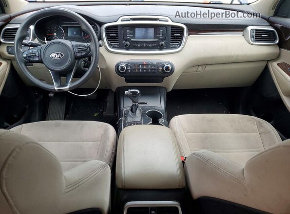 5XYPGDA57HG208250 2017 KIA SORENTO Blue Widok zestawu wskaźników