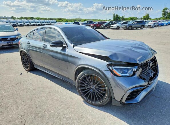 W1N0J8JB3MF922558 2021 MERCEDES-BENZ GLC-CLASS Серый Вид спереди