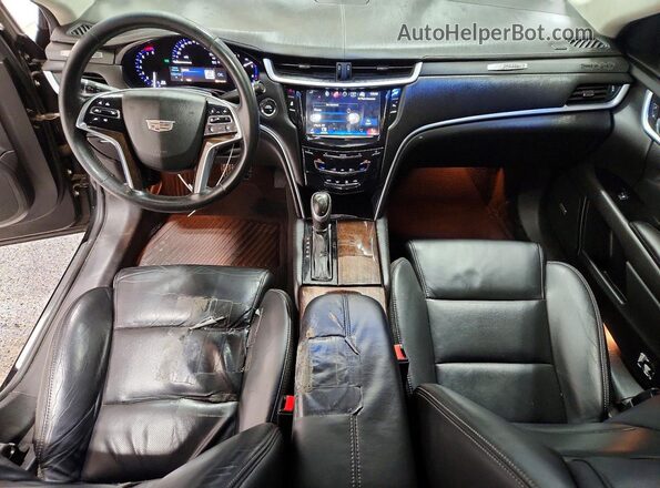 2G61U5S37G9193120 2016 CADILLAC XTS Black ხელსაწყოთა პანელის ხედი