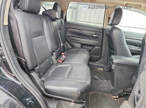 JA4JZ4AX1GZ010646 2016 MITSUBISHI OUTLANDER Black Vista del compartimento del motor