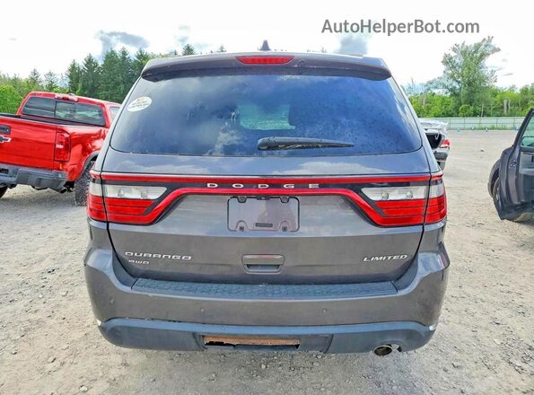 1C4RDJDG4GC467262 2016 DODGE DURANGO Gray Սալոնի դիմացի տեսք