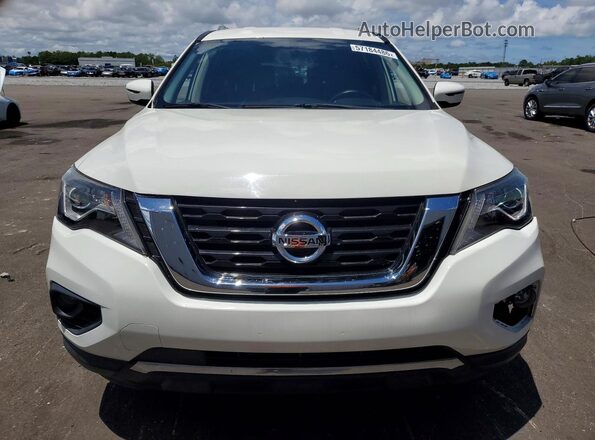 5N1DR2MM1JC617242 2018 NISSAN PATHFINDER White Դիմացի տեսք
