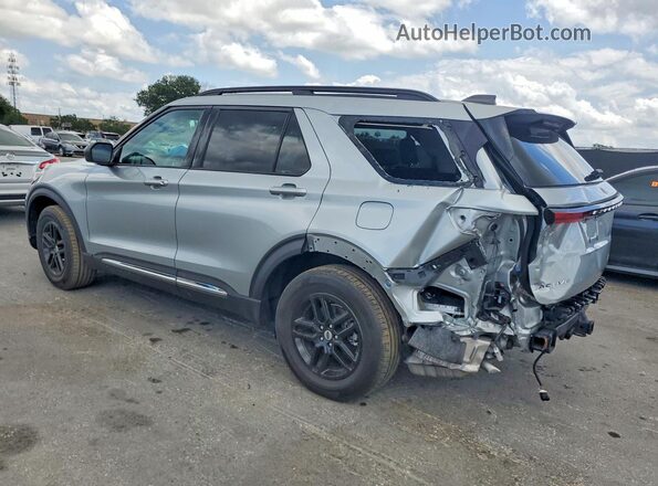 1FMUK7DH8SGA18997 2025 FORD EXPLORER Silver Trasero derecho