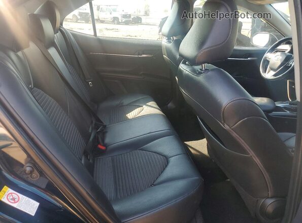 4T1B11HK7KU756160 2019 TOYOTA CAMRY Blue Вид задньої частини салону