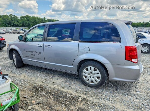 2C4RDGBG6JR169106 2018 DODGE GRAND Silver Trasero derecho