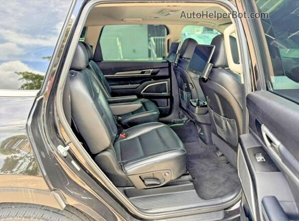 5XYP64HC4NG204790 2022 KIA TELLURIDE Black Vista del compartimento del motor