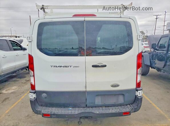 1FTYR2ZM5KKB10852 2019 FORD TRANSIT White უკანა ხედი